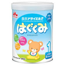 Sữa Morinaga số 1 hagukumi 320g tách đai - date 3/2022