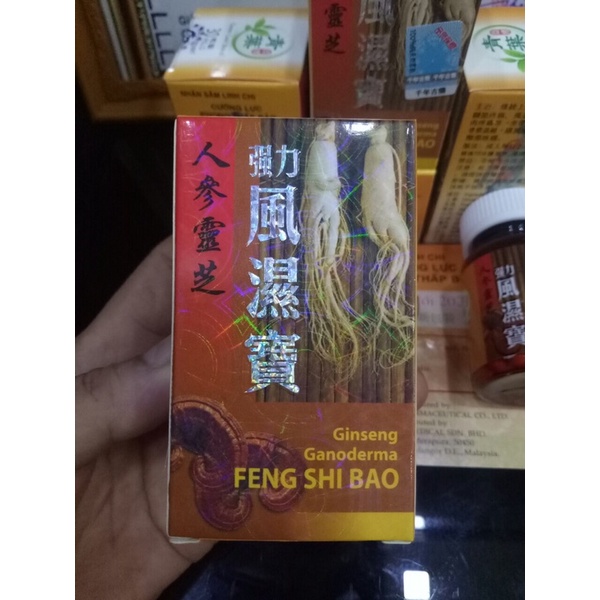 Nhân Sâm Linh Chi Cường Lực Phong Thấp Bảo Malaysia