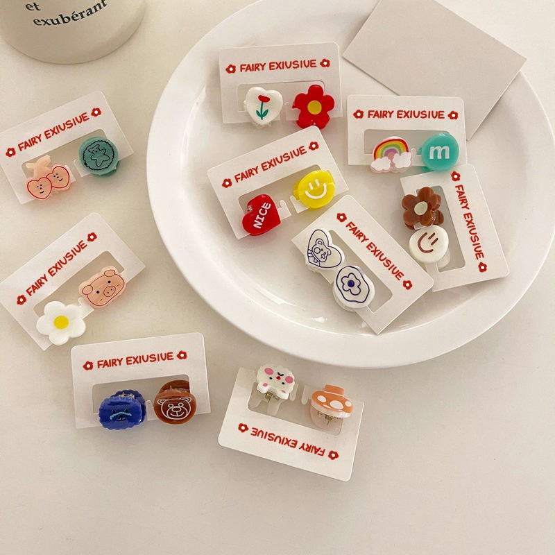 Kẹp Tóc Mini Hình Gấu Dễ Thương 2022