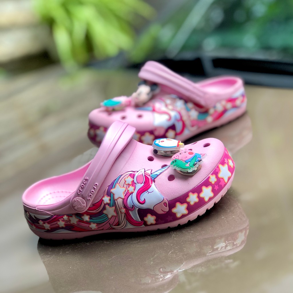 Mua Dép sục band ngựa pony trẻ em cao cấp full tag full box tặng 10jb ...