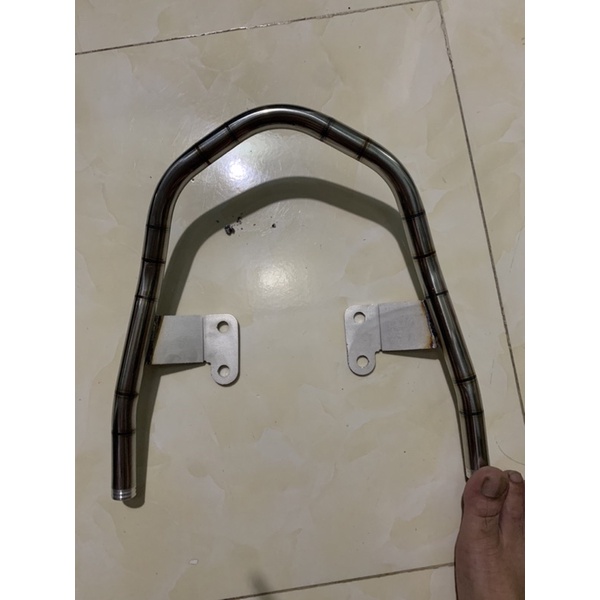 Tay Sách Inox 304 Lắp Wave 50,100,110cc Hàng Vênh (Trần Thuận Cực Đẹp)