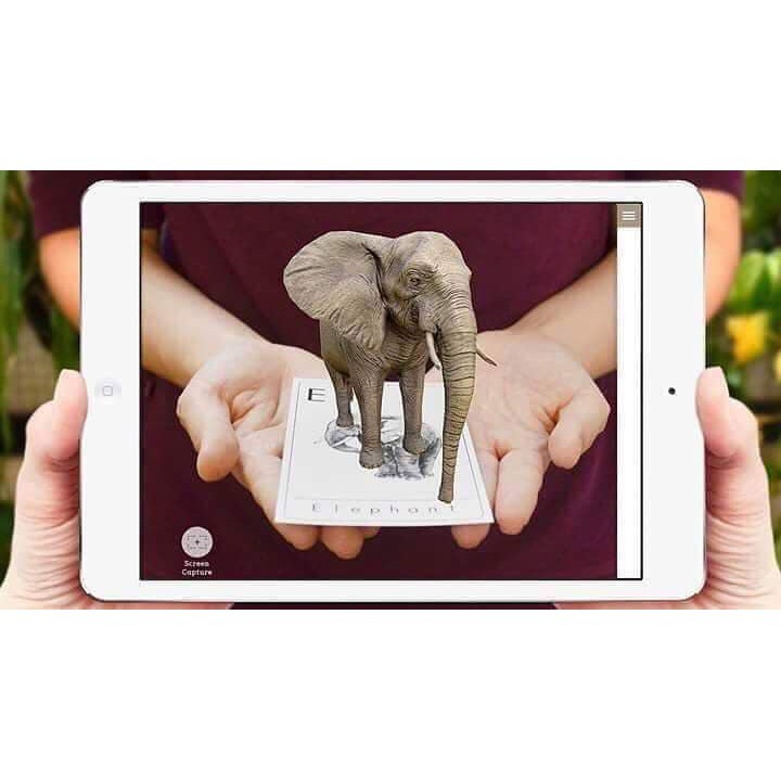 Thẻ học animal 4D, space 4D cực kỳ sinh động cho bé -Không phải giấy A4
