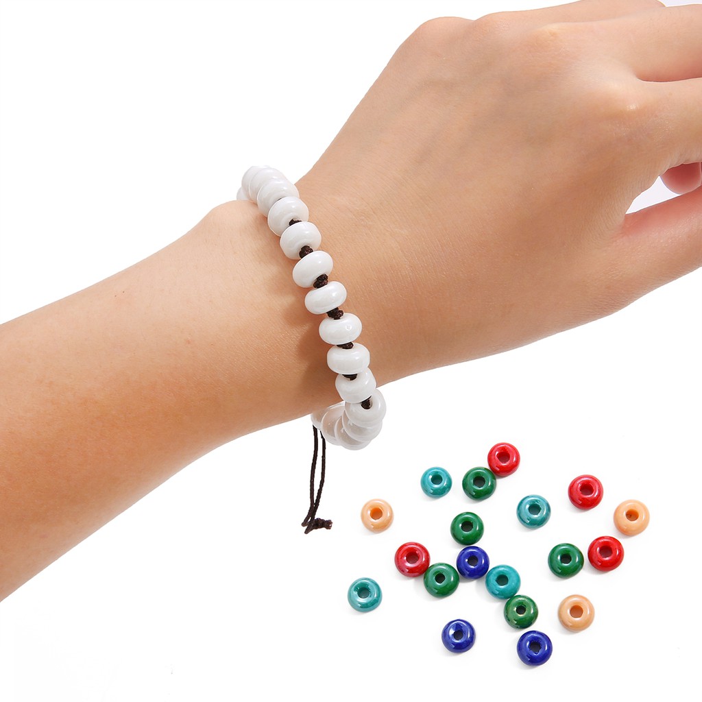 Set 30 hạt thuỷ tinh Beadia nhiều màu sắc tuỳ chọn dùng làm trang sức tiện dụng
