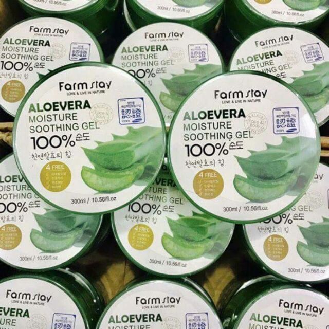 Gel nha đam làm mềm da