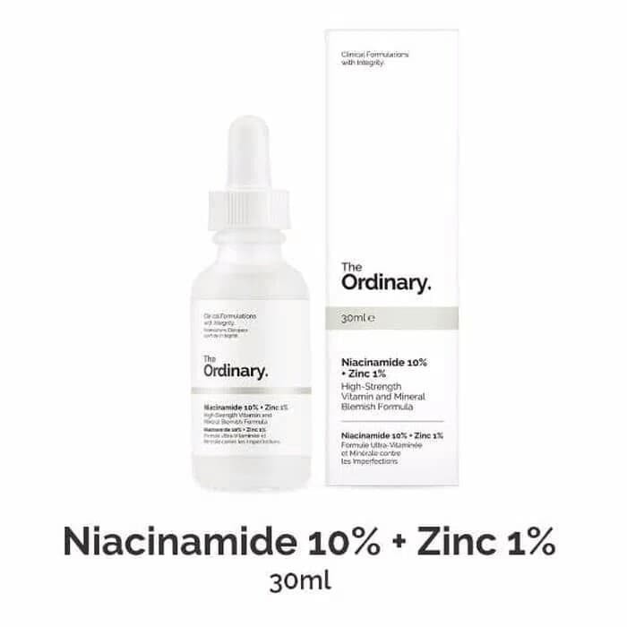 The Ordinary Niacinamide 10% + Zinc 1% - Tinh chất giảm thâm mụn
