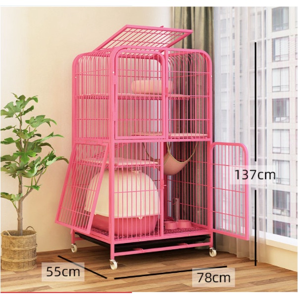 Chuồng mèo 3 tầng 1m37 size đại đa năng thông minh