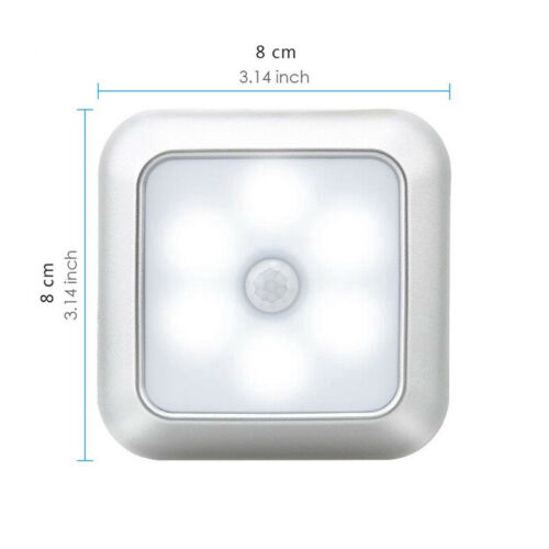 Đèn cảm biến chuyển động 6 bóng LED tiện lợi
