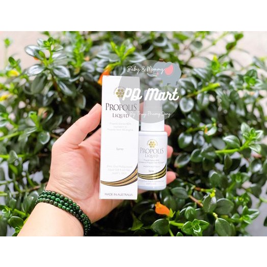 Xịt Họng Keo Ong Cao Cấp Golden Hive Sát khuẩn hầu họng - Giảm ho - thơm miệng - Chai 30ml