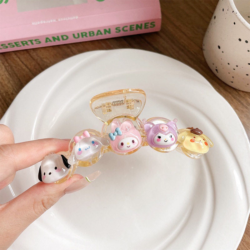 Kẹp Tóc Họa Tiết Hoạt Hình Phong Cách Hàn Quốc Xinh Xắn Cho Nữ