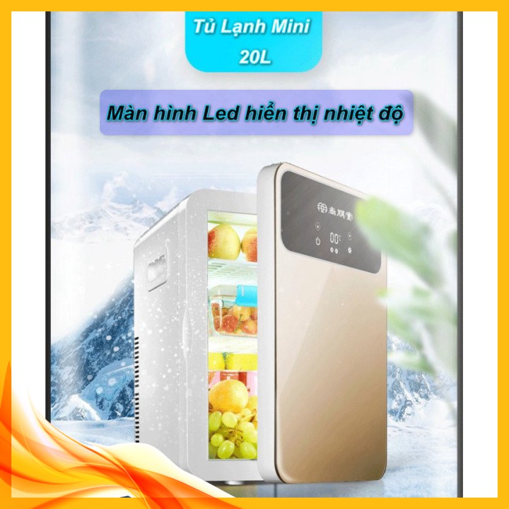 ✔️ Tủ lạnh mini 20L có màn hình Led hiển thị điều chỉnh độ  🔝🔝🔝