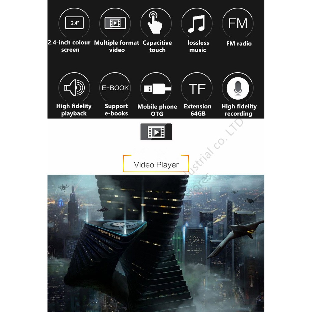 Máy nghe nhạc MP3 RUIZU D08 - 8Gb bản 2021