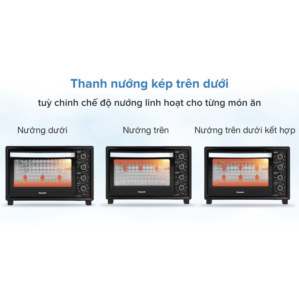 Lò nướng Panasonic NB-H3801KRA 38 lít