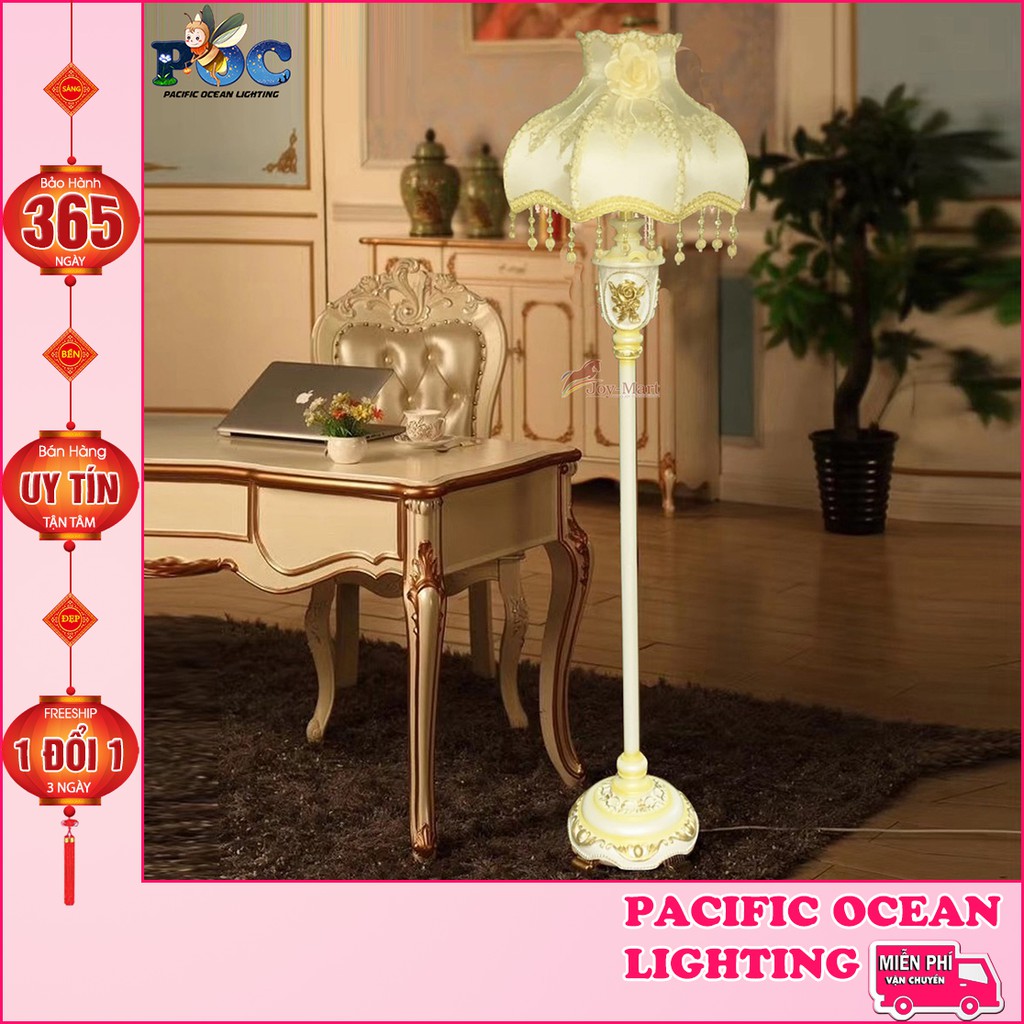 Đèn cây tân cổ điển, đèn đứng POC MB-9995 trang trí phòng ngủ ✅FREESHIP💚 Đèn cây đứng cổ điển châu âu