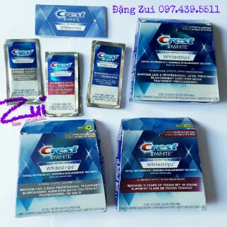 Miếng dán trắng răng Crest 3D White Glamorous