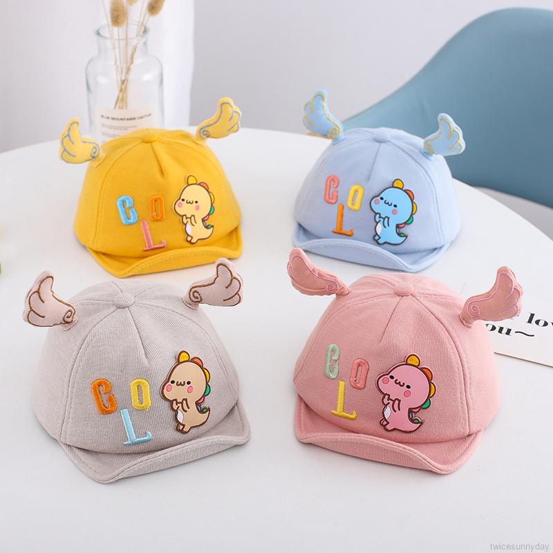 Mũ lưỡi trai thiết kế hoạt hình mềm mại đáng yêu dành cho bé