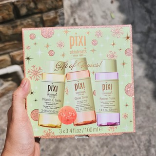 Set toner Pixi Gift of tonics 3 chai 100ml
