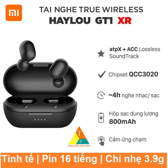 Tai nghe True Wireless Haylou GT1 XR ( Phiên Bản Nâng Cấp Haylou GT1 PRO)