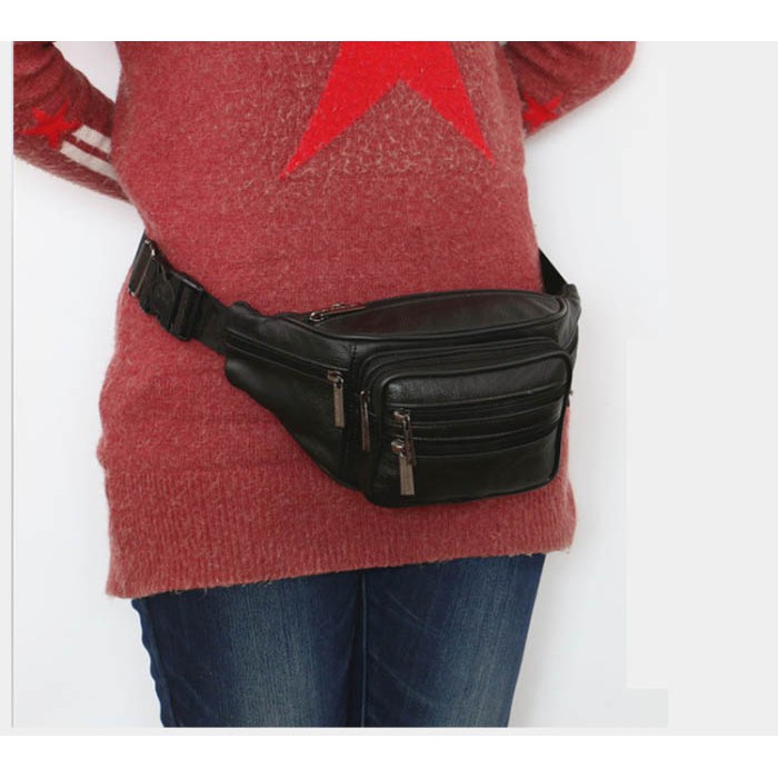 Túi đeo bụng bao tử da loại 1 thời trang hàn quốc SS1 Shalla | BigBuy360 - bigbuy360.vn