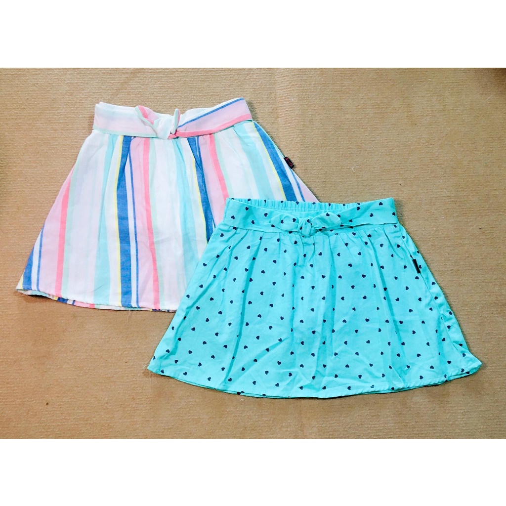 Chân váy vải thô mềm,nhẹ mát,có quần thun cotton bên trong