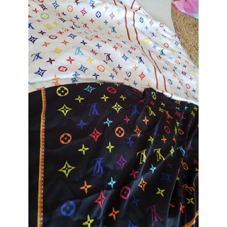 Bán vải LV may khăn banada size 72×72cm