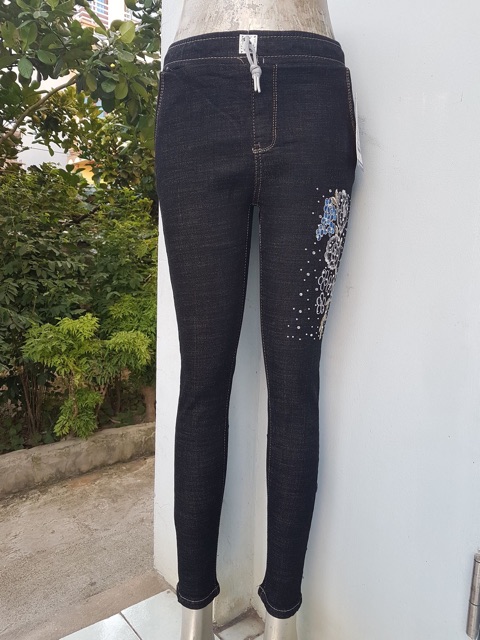 Quần jean nữ cạp chun | BigBuy360 - bigbuy360.vn