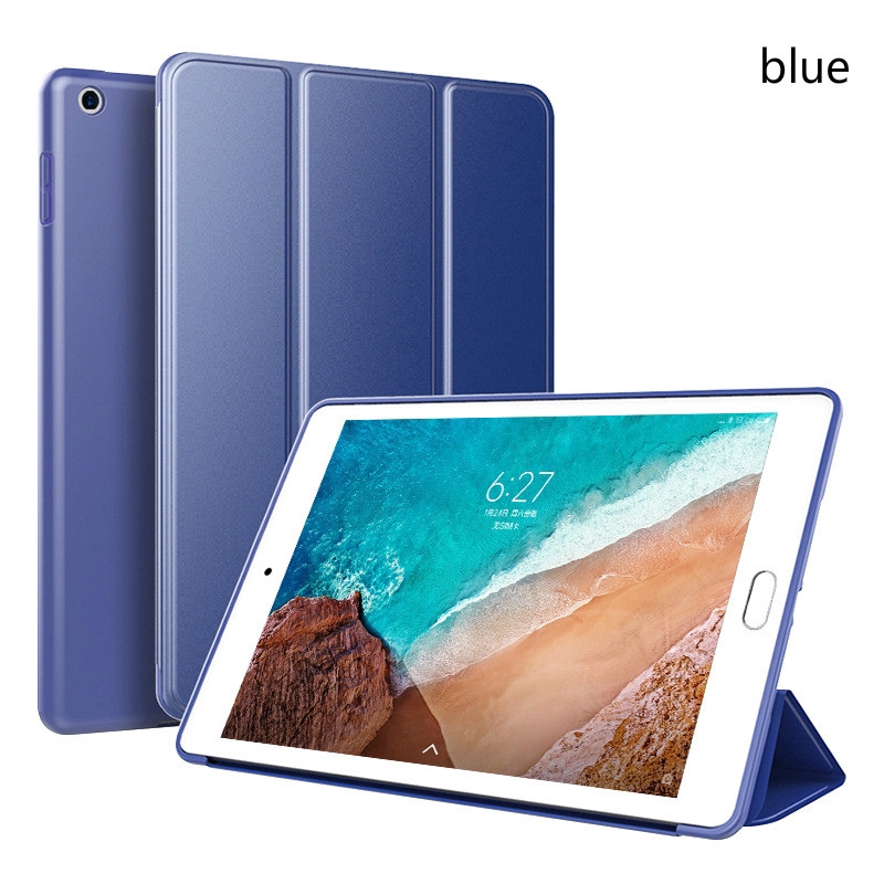 Ốp lưng cao su mềm nắp gập cho Xiaomi Mi Pad 4 Pad 4 plus 8'' 10.1''