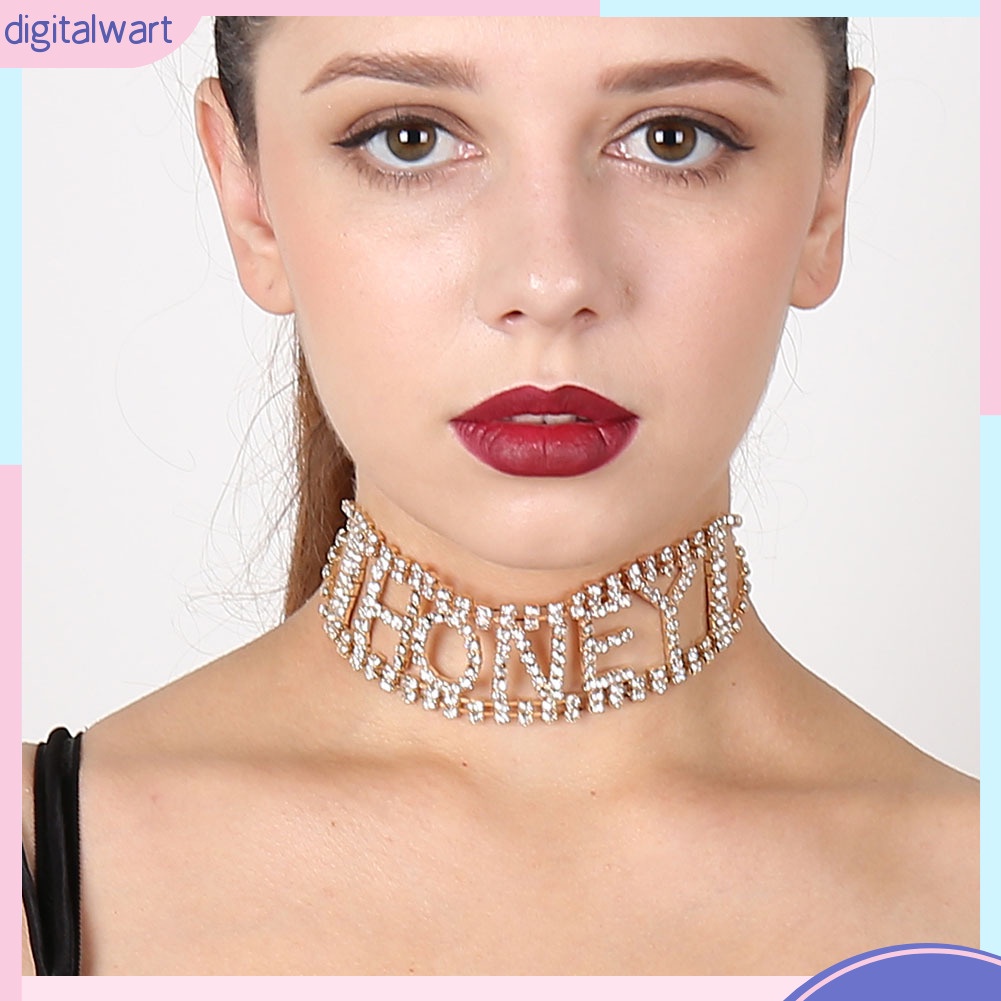Vòng Cổ Choker Đính Đá Thời Trang Nữ Tính
