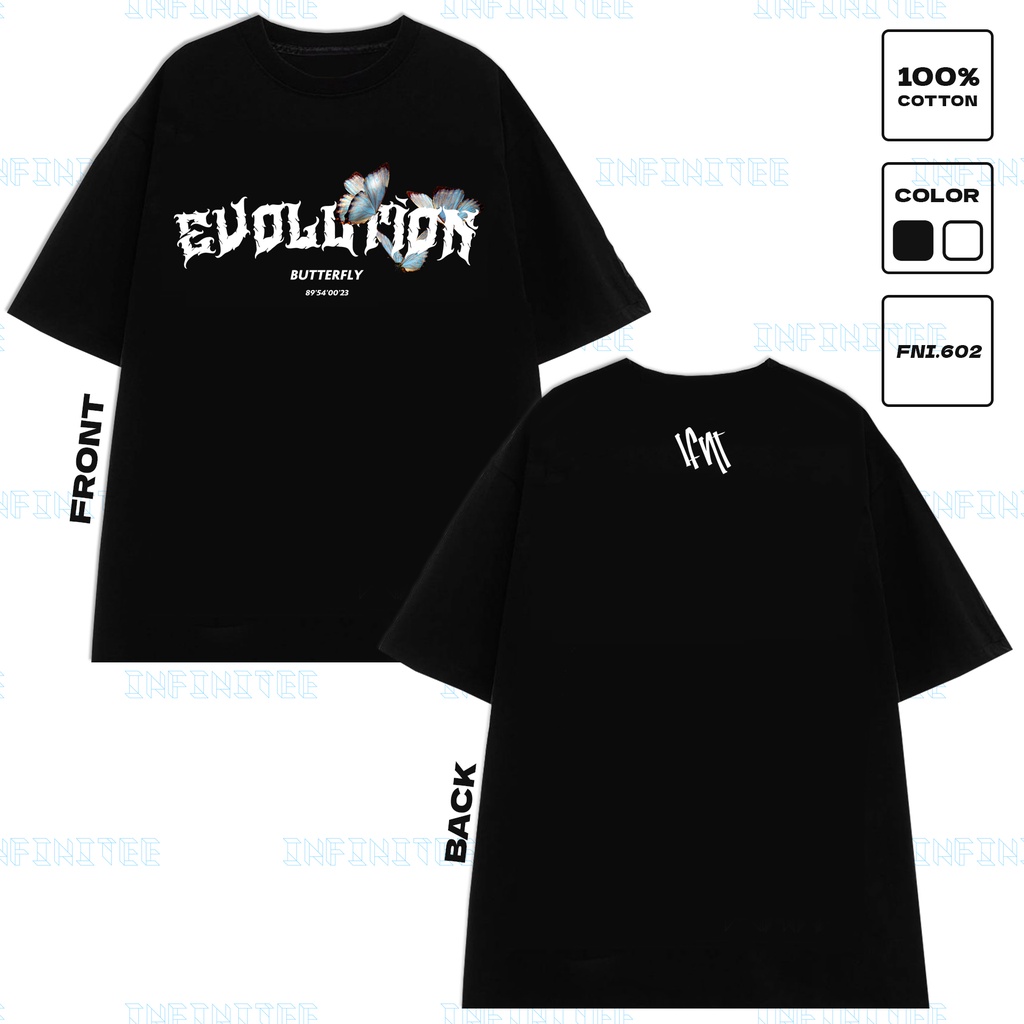 Áo thun INFINITEE Fni0602, Thun 100% Cotton - form rộng Unisex.