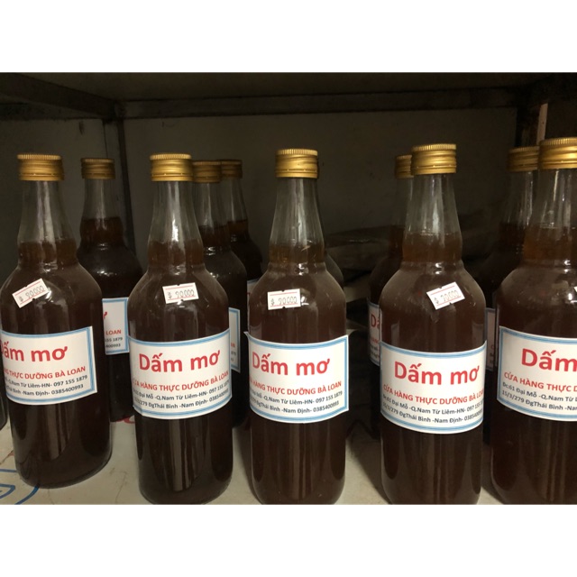Dấm mơ( nước mơ muối lâu năm)