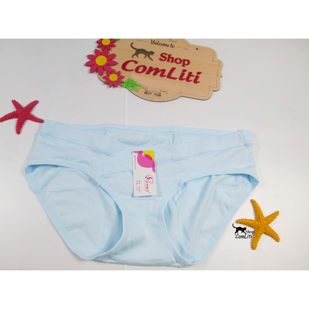 Quần Lót Bầu Sau Sinh Cạp Chéo Cotton Nhiều Màu