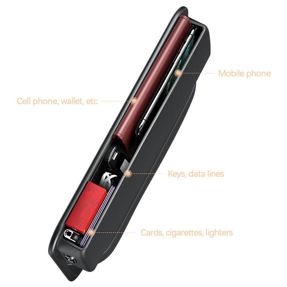 MAG Hộp Đựng Đồ Dùng Màu Đen Dễ Lắp Đặt Tiện Dụng Cho Xe Hơi