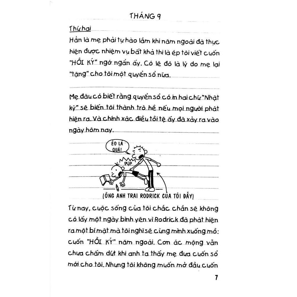 Sách - Nhật Ký Chú Bé Nhút Nhát - Tập 2: Luật Của Rodrick