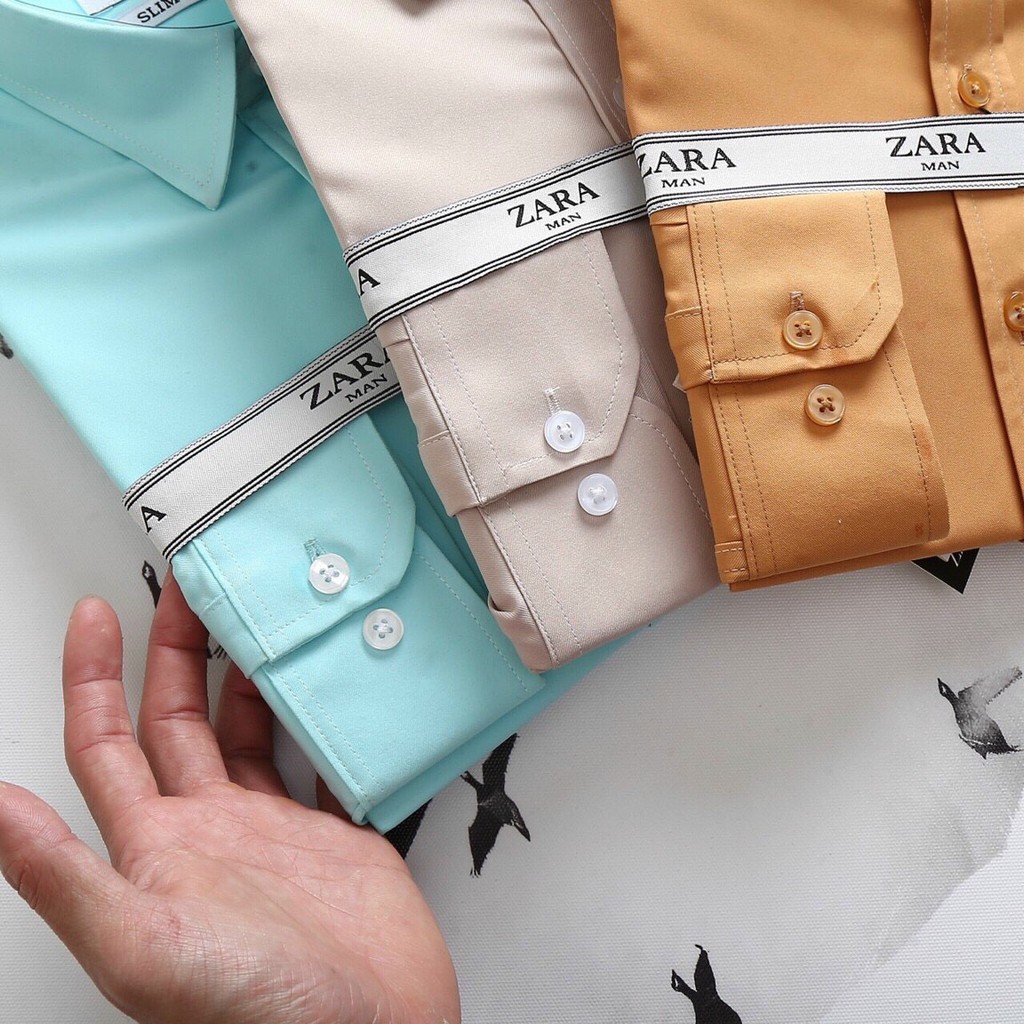 Áo sơ mi nam GẤU 194 Màu Mới vải lụa mềm, thoáng mát, ít nhăn - form regular fit | BigBuy360 - bigbuy360.vn