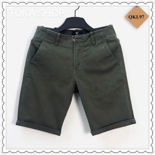Quần Lửng Nam Kaki Cao Cấp Co Giãn