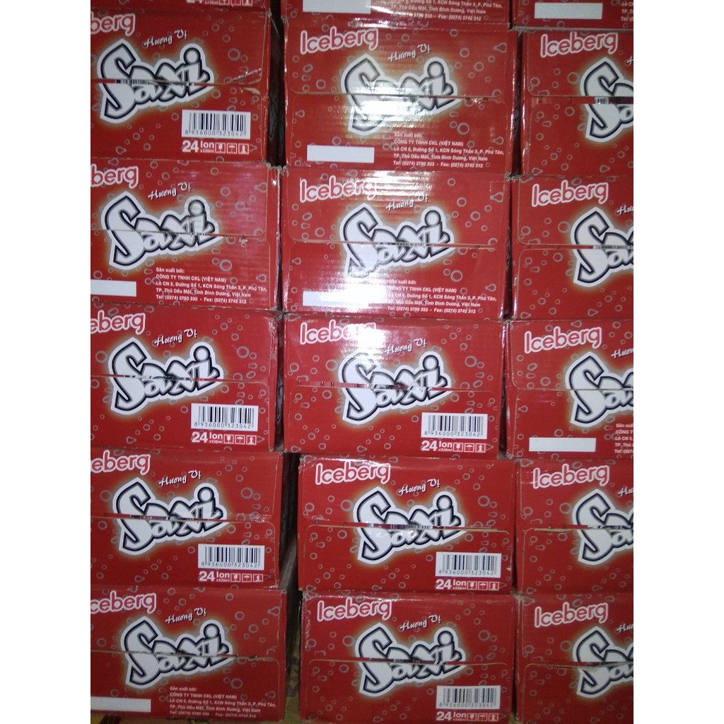 Sá xị Iceberg 24 lon 330ml