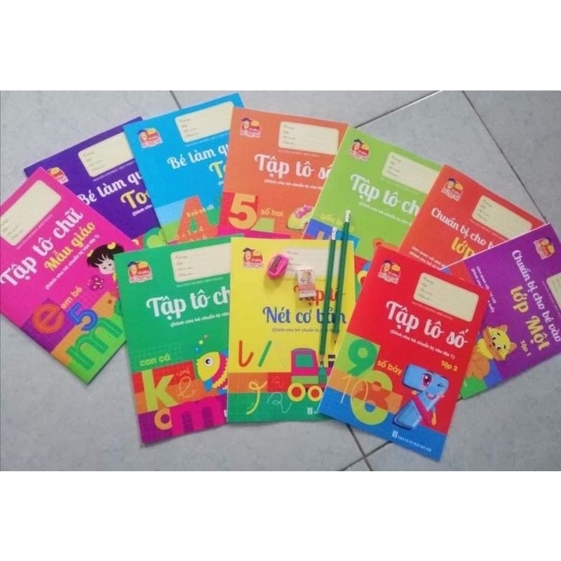 QUYỂN TẬP TÔ CHO BÉ