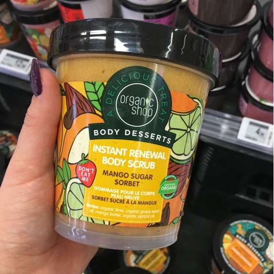 Tẩy Tế Bào Chết Toàn Thân Organic Shop Body  Body Scrub