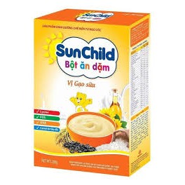 Sunchild Bột ăn dặm dành cho bé tập ăn.....