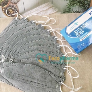 Thùng khẩu trang KF94 4 lớp kháng khuẩn chính hãng NUT 50 hộp NUTKF94O