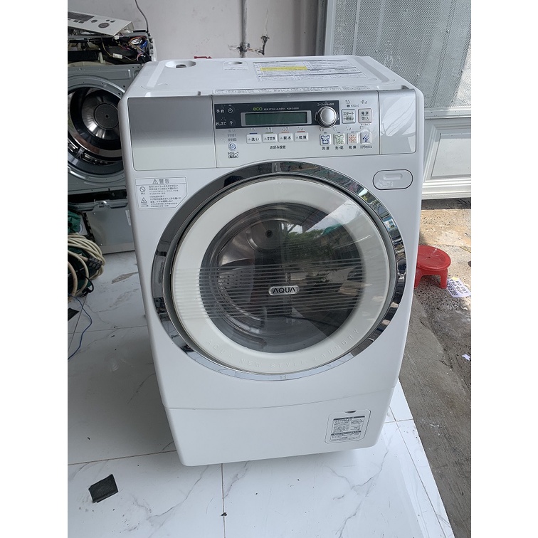 Máy Giặt Sanyo Aqua AQW-DJ Giặt 9kg/Sấy 6kg Nội Địa Nhật
