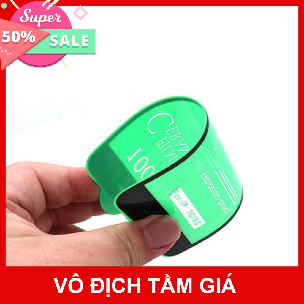 (Sale) Cường Lực iphone Dẻo 100D Full Màn - Cường Lực Dẻo Chống Mẻ Vỡ Viền Full Mã Ip6-Ip12Promax TGPK8999
