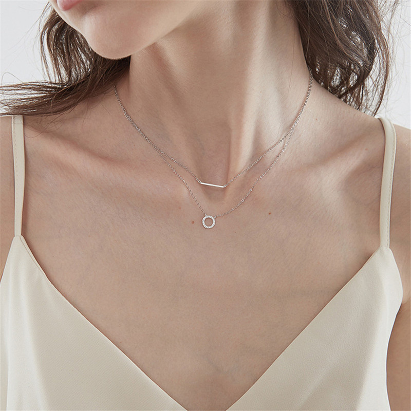 vòng cổ Bạc Với Thiết Kế Xinh Xắn Dành Cho Nữ