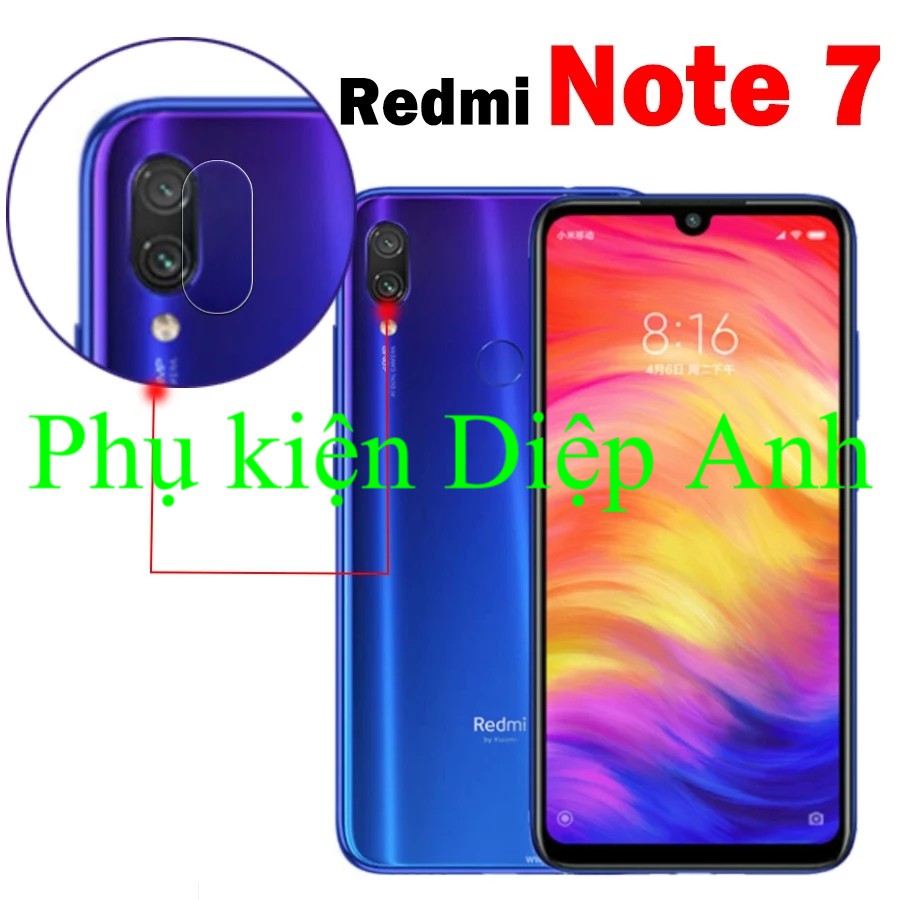 Xiaomi Note 7 / Redmi 7 |  Miếng dán kính camera