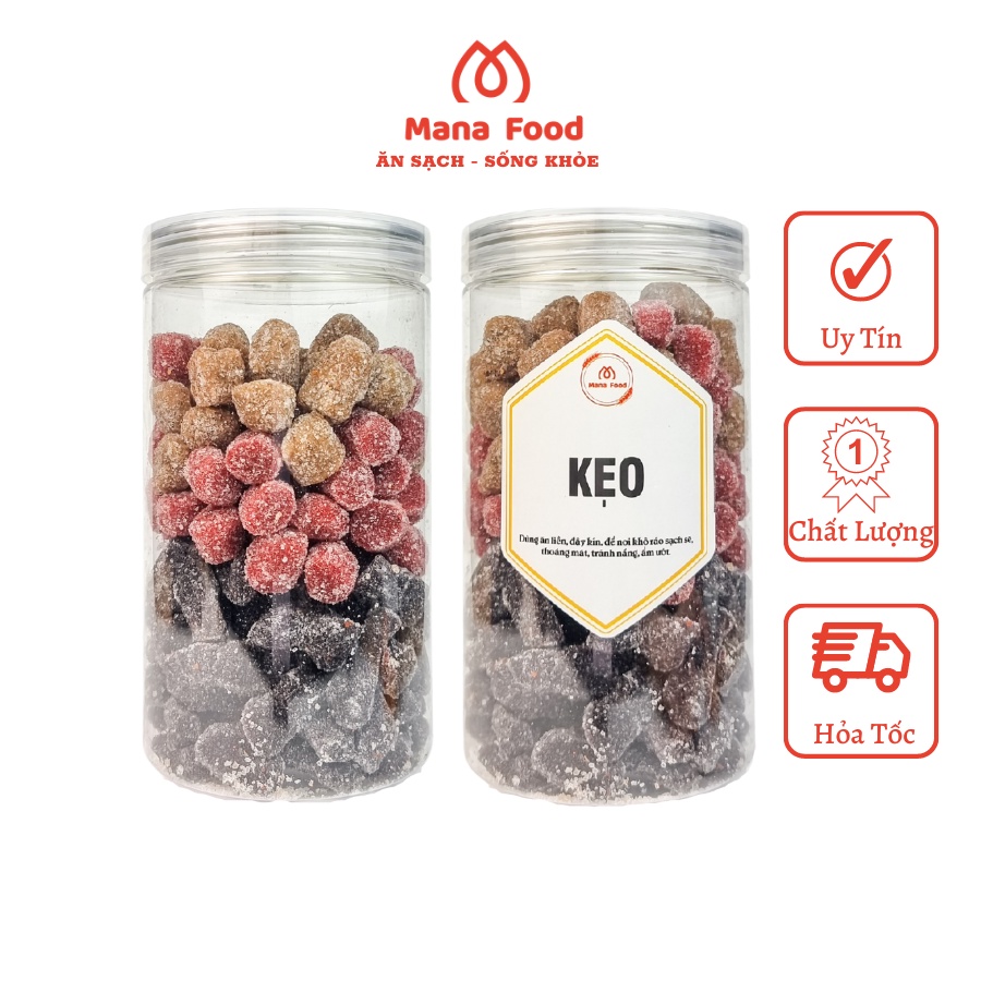 Kẹo Mix Me Dâu Đà Lạt Mana Food 500G