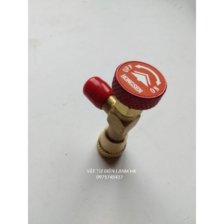 Van khoá gas chống bỏng HONGSEN HS-1221 HS-1222 gas R410A R22 R404A R407c (chọn đúng loại khi đặt hàng)