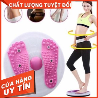 Xoay eo tập thể dục, giảm eo hình bàn chân