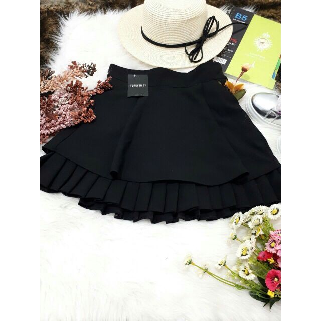 Chân váy sếp ly 2 tầng chất dày - có TÚI, có kèm quần vô cùng tiện lợi ( <52kg) | BigBuy360 - bigbuy360.vn