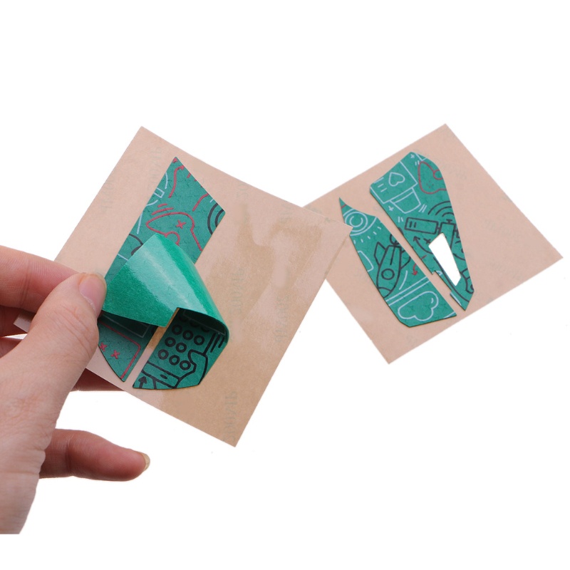 Băng Keo Dán Viền Chuột Co Giãn Chống Trượt Chống Mồ Hôi 13x10mm DIY