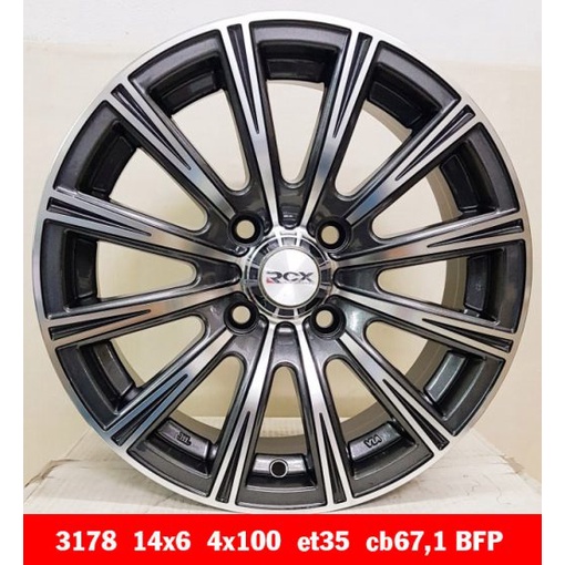 Vành mâm ô tô 13 inch 4 lỗ lắp vừa Suzuki Cari, CD5, Spark