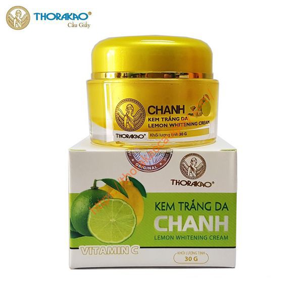 Kem trắng da chanh Thorakao – Hỗ trợ làm trắng da hiệu quả (lọ 30g)